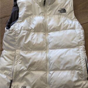 The North Face Women's Medium Gray Down Puffer Vest